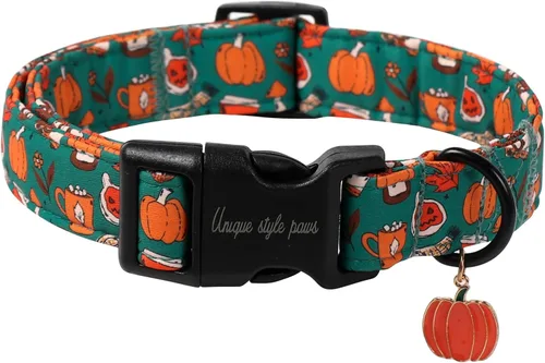 Vista 72 de Unique style paws Collar de perro con hebilla de plástico con colgante, collar de cachorro para primavera y verano, traje de baño para fiesta