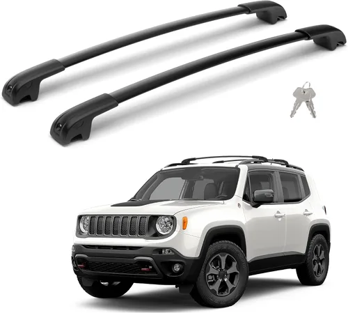 Vista 11 de Barras transversales de portaequipajes de 220 LBS para Grand Cherokee Altitude/SRT/Trackhawk 2011-2022, barras transversales de carga de automóvil