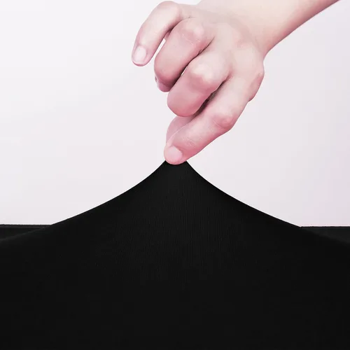 Vista 3 de Jeloris Mantel rectangular de elastano con parte trasera abierta (5 pies, negro) ajustado, lavable, sin arrugas, elástico y elástico para mesa