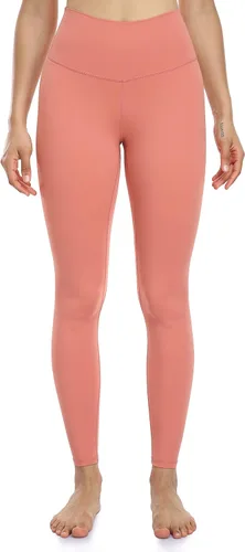 Vista 12 de Colorfulkoala Pantalones de yoga suaves de cintura alta para mujer, leggings de longitud completa Negro