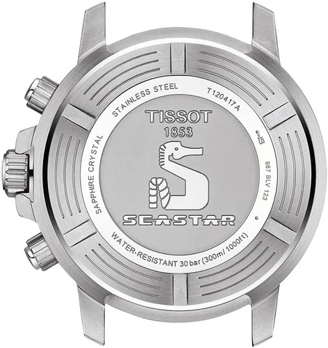 Vista 3 de Seastar GTS QTZ CHR SS BL IND, gris, Cronógrafo