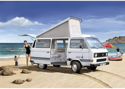 Vista 2 de Revell 07344 1:25 Volkswagen T3 Camper