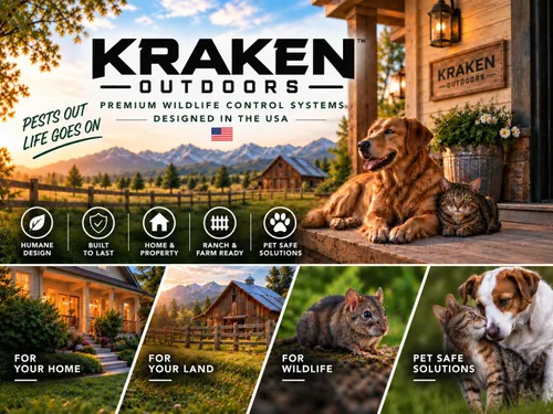 Vista 4 de Kraken - Trampa de ardilla humana para ratones de ratón, ratón, roedor