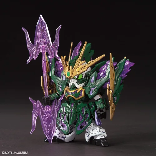 Vista 2 de Bandai Hobby SD Sangoku Soketsuden - #14 Zhang He Altron Gundam SD Model Kit