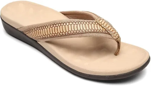 Vista 7 de QLEYO Cómodas sandalias para caminar para mujer con soporte de arco, las mejores sandalias para fascitis plantar para aliviar el dolor de pies