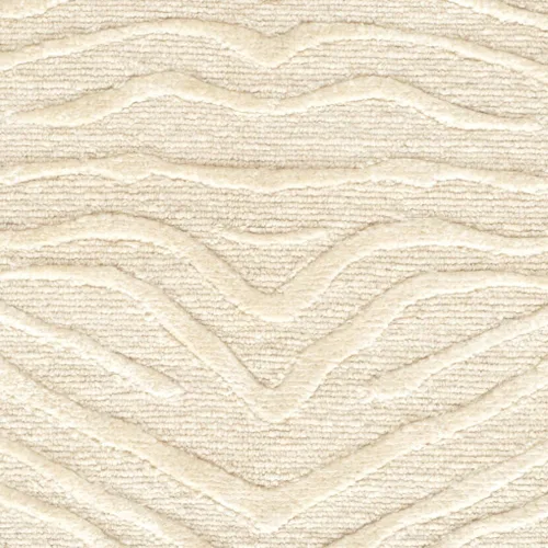 Vista 4 de Martha Stewart x SAFAVIEH - Colección de alfombras de área, 2 pies 6 pulgadas x 4 pies 3 pulgadas, nube, seda y lana hechas a mano, ideal para sala