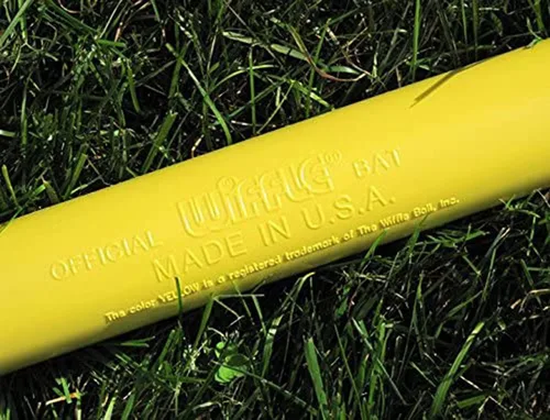 Vista 4 de Wiffle Juego de béisbol y bate (1 docena) – vitrina de suelo incluye 12 juegos de murciélagos amarillos de 32 pulgadas y pelotas de béisbol