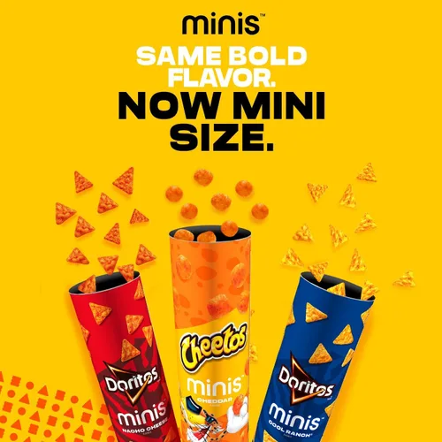 Vista 4 de Minis Botes, Doritos Queso Nacho, 1.95 onzas (paquete de 12)