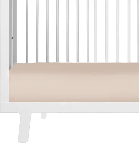 Vista 22 de MakeMake Organics Juego de sábanas bajeras orgánicas tamaño individual de algodón orgánico con certificación GOTS, sábana bajera ajustable con 1
