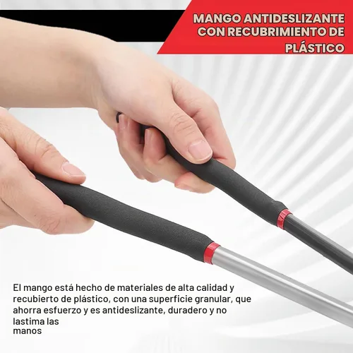 Vista 5 de Alicates de punta de aguja de 16 pulgadas, alicates de punta de aguja extralargos de acero de largo alcance con mango antideslizante, herramienta