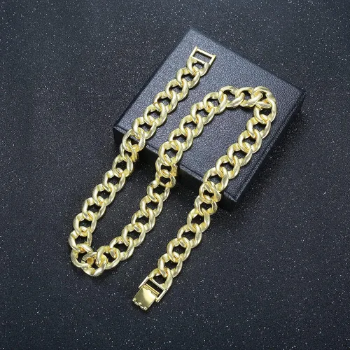 Vista 5 de Miami Cuban Link Chain Necklace 15mm