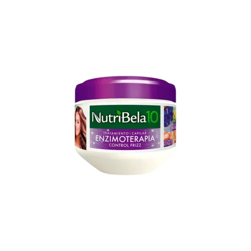 Vista 4 de Nutribela 10 Enzimoterapia (paquete de 3) Nutribela Champú Enzimoterapia 13.5 fl oz + Nutribela Acondicionador 13.5 fl oz + Nutribela Tratamiento