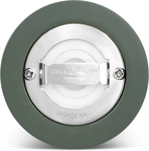 Vista 12 de Cole & Mason Kenton - Molinillo de sal y pimienta, molinillo manual recargable con mecanismo de cerámica ajustable, accesorio de comedor para Oliva