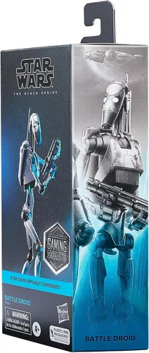 Vista 6 de STAR WARS Figura de acción Black Series de 6 pulgadas Battle Droid