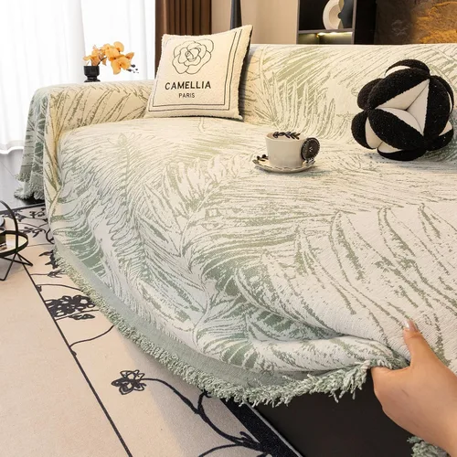Vista 37 de ROOMLIFE Funda de sofá con estampado de leopardo para sofá de 3 plazas, lavable, protector de muebles para perros, funda de sofá suave