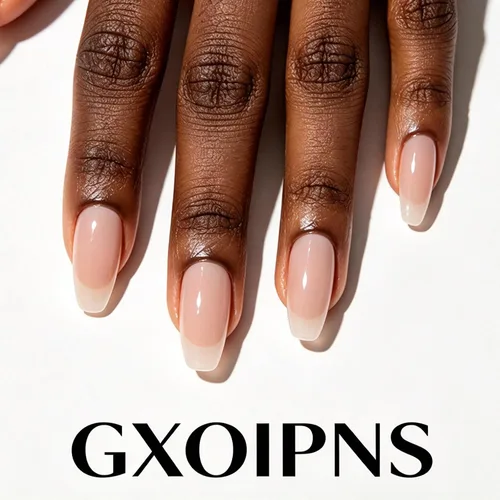 Vista 7 de Uñas Postizas Cuadradas Cortas con Diseños de Lazo 3D, Uñas Postizas de Leopardo con Punta Francesa, Uñas Adhesivas Brillantes, Uñas Acrílicas Nude