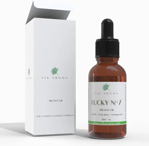 Vista 3 de (Aria) Lucky No. 7 - Aceite aromático para difusores, sin agua y ultrasónico, mezcla de nicho de aceites esenciales y aromáticos, vainilla sedosa