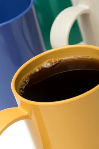 Vista 9 de Carlisle FoodService Products Taza Taza de Café de Plástico con Asa Grande para Bufés, Hogar y Restaurante, Tritan, 12 Onzas, Negro, (Paquete de 12)