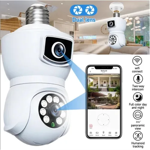 Vista 4 de 1080P WiFi PTZ cámara de seguridad interior del bebé del IP (sin tarjeta)