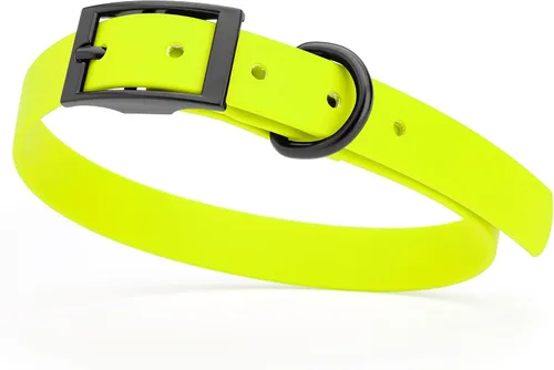 Vista 57 de Dogline Biothane - Collar impermeable para perro con hebilla de liberación rápida, resistente cincha de nailon recubierta con resistente y a prueba