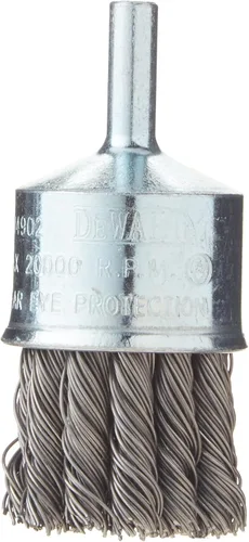 Vista 4 de DeWalt Accessories DW4902 - Cepillo de extremo de alambre de 1 pulgada, 5