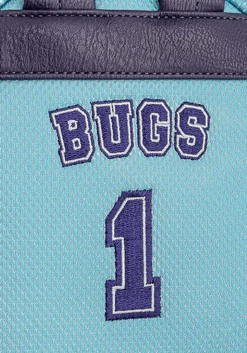 Vista 5 de Loungefly Space Jam Tune Squad Bugs - Bolso de hombro con doble correa para mujer, Multi, Classic