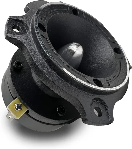 Vista 2 de Gravity 3X WZ40TWBK 3600 vatios de manejo de potencia máxima Warzone Series Heavy Duty Titanium Super Tweeter Altavoz de 4 ohmios marco negro - 2ª