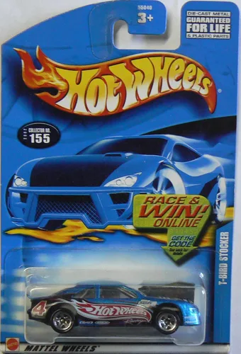 Vista 2 de #2002-155 T-Bird Stocker Coche Coleccionista Coleccionista Mattel Hot Wheels