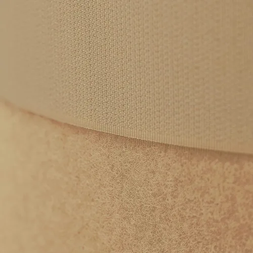 Vista 3 de Country Brook Design Cierre de velcro no adhesivo de 1 pulgada (beige, 5 yardas)