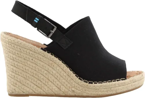 Vista 3 de TOMS - Sandalias de cuña para mujer Monica