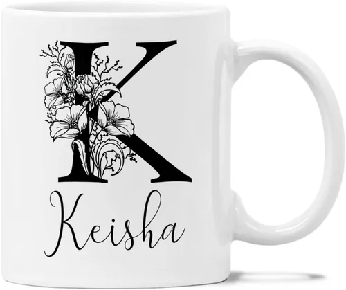 Vista 11 de Fifty & Fabulous - Taza de regalo para mujer/hombre, tazas personalizadas con nombre, regalos personalizados de 50 cumpleaños