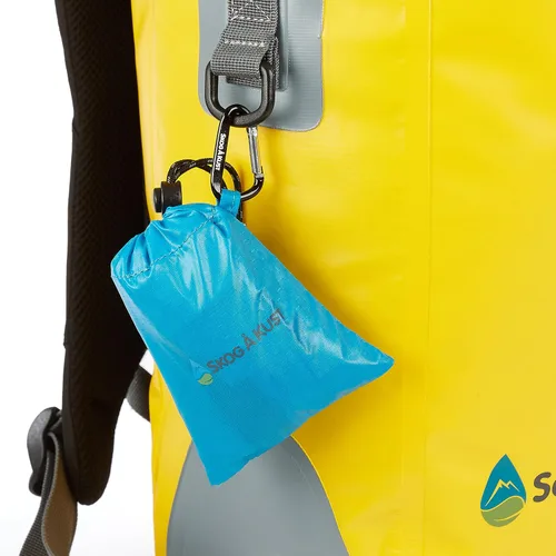 Vista 5 de Skog Å Kust LiteSåk 2.0 Bolsa seca ultraligera impermeable Negro 2.0, 1.5 litros