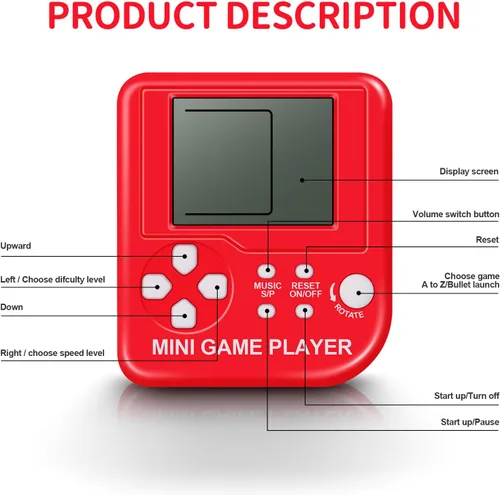 Vista 2 de SSRMX 24 piezas de recuerdos de fiesta de videojuegos para niños, mini recuerdos de fiesta de juegos, regalos a granel, juguetes, bolsas de regalo