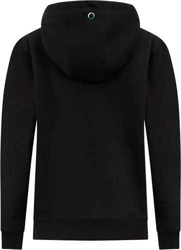 Vista 2 de Mercedes AMG Petronas Formula One Team - Sudadera con capucha con logotipo para niños, Negro