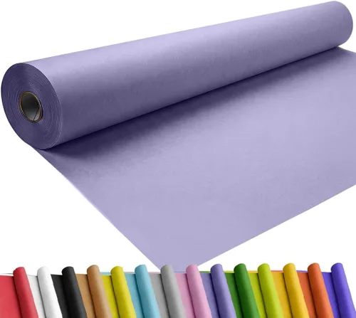 Vista 7 de SMART&CASUAL Papel de regalo negro de 17.8 x 760 pulgadas (63 pies) de papel kraft para regalo, tablón de anuncios, ramos, flores, niños, embalaje