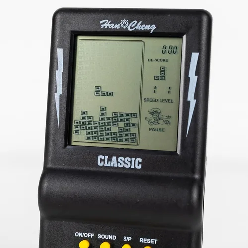 Vista 3 de Consola de Juego Portátil de Ladrillo Desyeryamimi, Pantalla Grande de 3.5 Pulgadas Negra, Juego de Construcción Portátil, Juego Electrónico