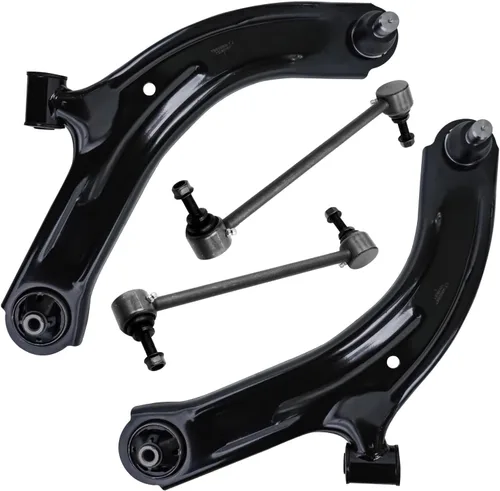 Vista 224 de Detroit Axle - Kit de brazos de control de extremo delantero para Acura 2004-2008 TSX 2003-2007 Honda Accord, 2 brazos de control inferiores, 2