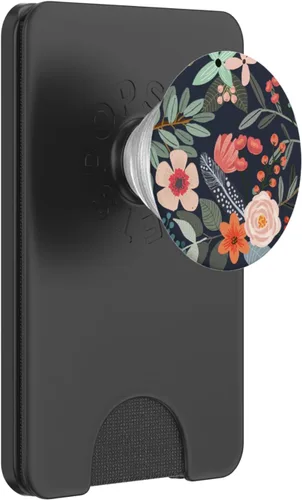Vista 7 de Lindo colorido jardín botánico patrón floral PopSockets PopGrip: agarre intercambiable para teléfonos y tabletas