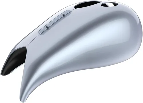 Vista 5 de Cubiertas de tanque de combustible Harley de color plateado Atlas para Harley Street Glide/Road Glide/Road King Special 2021 2022 2023