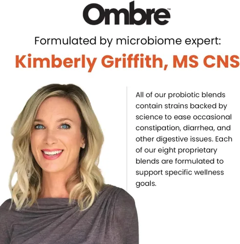 Vista 6 de Ombre Probiótico potenciador metabólico – Apoya el metabolismo, el control saludable del peso y la digestión – Suplemento de energía y salud