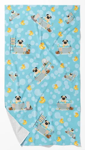 Vista 113 de Caroline's Treasures WDK5738BTLG Airedale - Toalla de baño grande para bañera