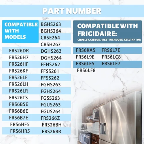 Vista 3 de HECASA 240356402 AP2549958 - Estante para puerta de refrigerador compatible con frigidaire frigidaire, reemplazo ligero y transparente, 1 unidad