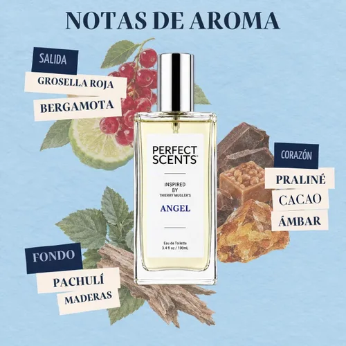 Vista 3 de Perfect Scents Fragancias Eau de Toilette para mujer Vegano y sin parabenos 3.4 onzas líquidas