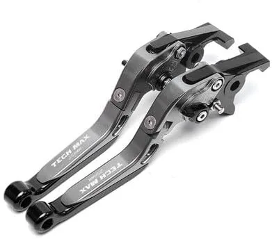 Vista 11 de QQLADY Z Handle Clutch Brake Lever for Yamaha XMAX300 125TechMax X-MAX 300 125 2020-2022 X (Color : Black Glod)