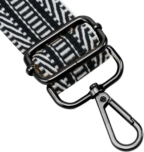 Vista 174 de ZOOEASS Hebillas de níquel Correa ancha para el hombro ajustable de repuesto para cinturón de pistola, hebilla de guitarra estilo bandolera