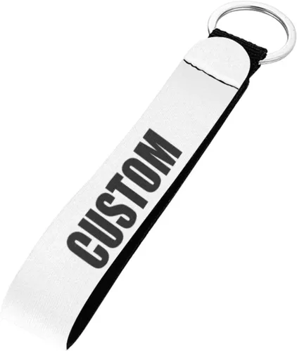 Vista 2 de Llavero de moda correa de pulsera para llave, llavero de mano con cordón para muñeca