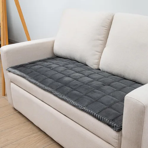 Vista 9 de Funda lavable para sofá para perros, cama para mascotas, fundas de sofá para mascotas con textura aterciopelada, fundas antideslizantes para sofá