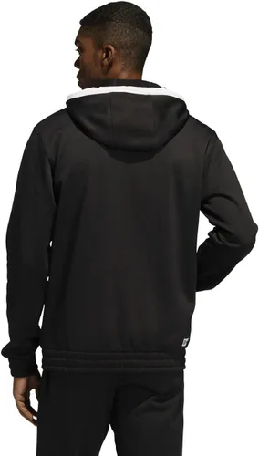 Vista 2 de adidas Team Issue - Sudadera con capucha para hombre, talla M