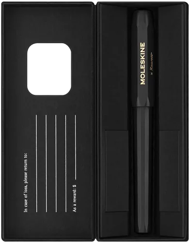 Vista 3 de Moleskine x Kaweco, Bolígrafo, punta de 1.0mm, negro con tinta azul