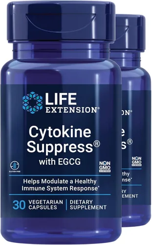 Vista 11 de Life Extension Cytokine Suppress with EGCG, 30 Count
